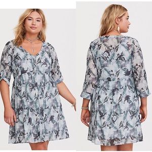 Torrid - Jurassic World 🦖🦕 Chiffon Mini Dress